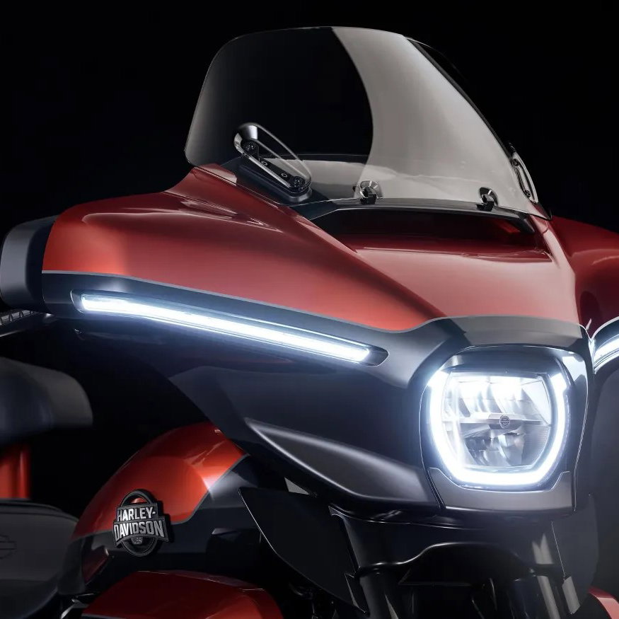Street Glide Ultra headlight
